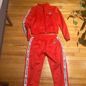 Red vintage Dickies tracksuit